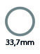 TubeFrame Aluminiumrohr 33,7 mm